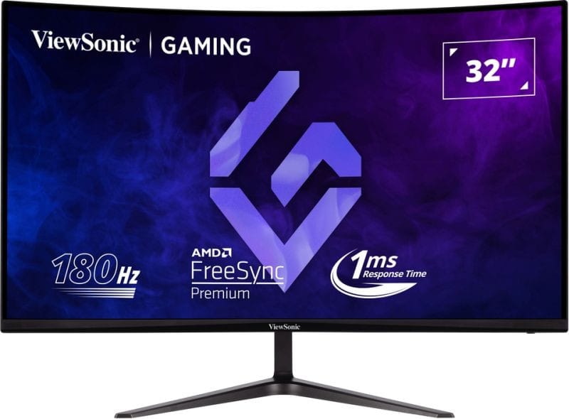 ViewSonic Moniteur Gaming Incurvé 32" Pouces 180Hz QHD — image 2