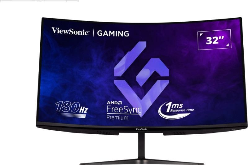ViewSonic Moniteur Gaming Incurvé 32" Pouces 180Hz QHD — image 3