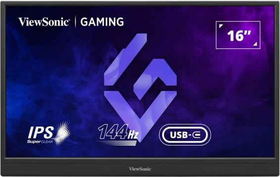 ViewSonic VX1654 Écran de jeu portable IPS 16 pouces 144 Hz