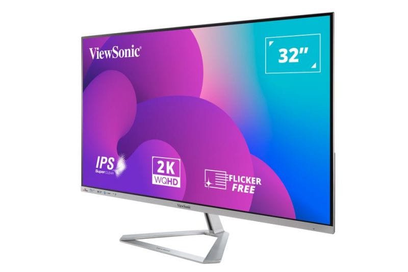 ViewSonic Moniteur 2k Multimédia 32" Pouces IPS QHD — image 3