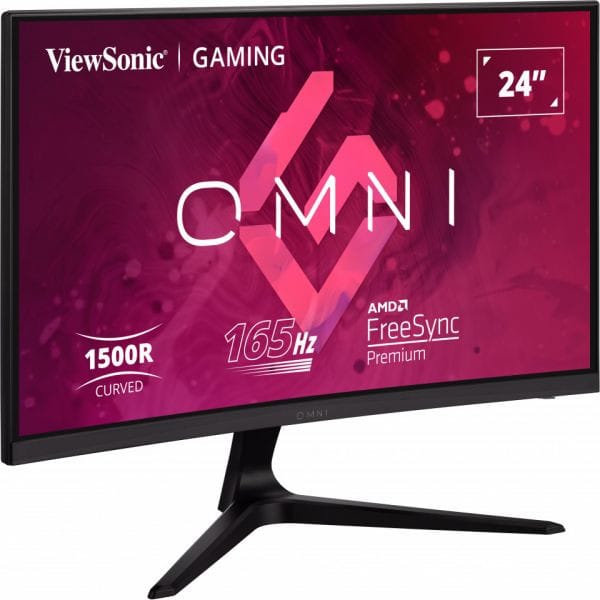 ViewSonic Moniteur de Jeu Incurvé 24" Pouces 165Hz — image 2