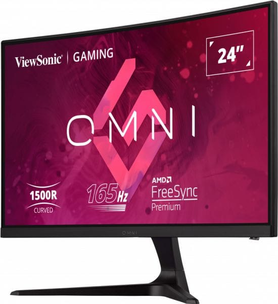 ViewSonic Moniteur de Jeu Incurvé 24" Pouces 165Hz — image 4