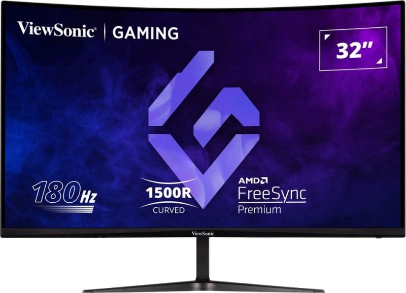 ViewSonic Moniteur de jeu Hd incurvé 32" Pouces 180Hz — image 1