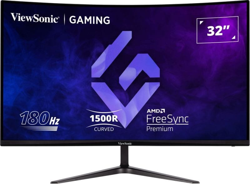 ViewSonic Moniteur de jeu Hd incurvé 32" Pouces 180Hz — image 2