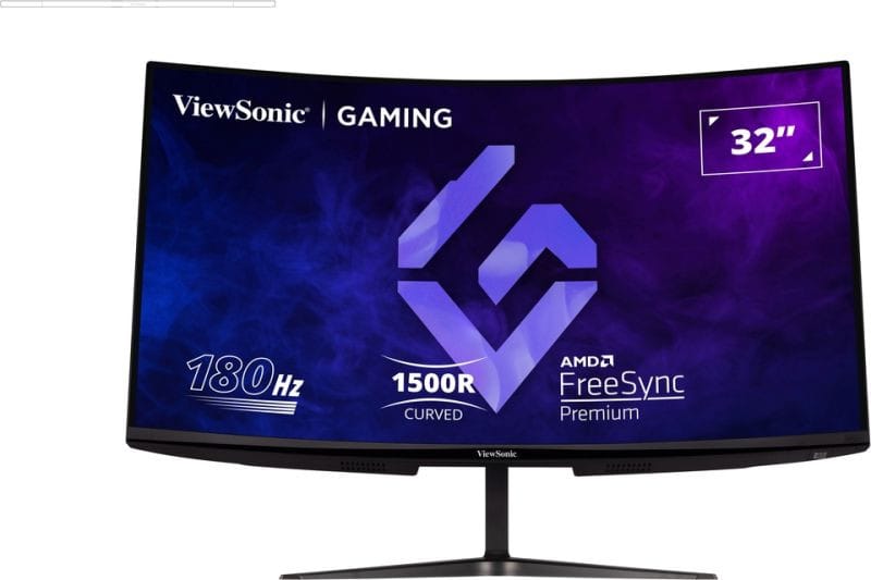 ViewSonic Moniteur de jeu Hd incurvé 32" Pouces 180Hz — image 3