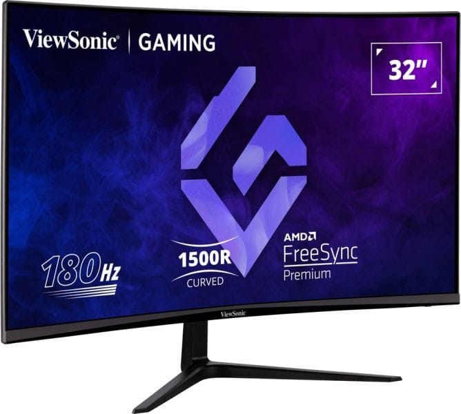 ViewSonic Moniteur de jeu Hd incurvé 32" Pouces 180Hz — image 4