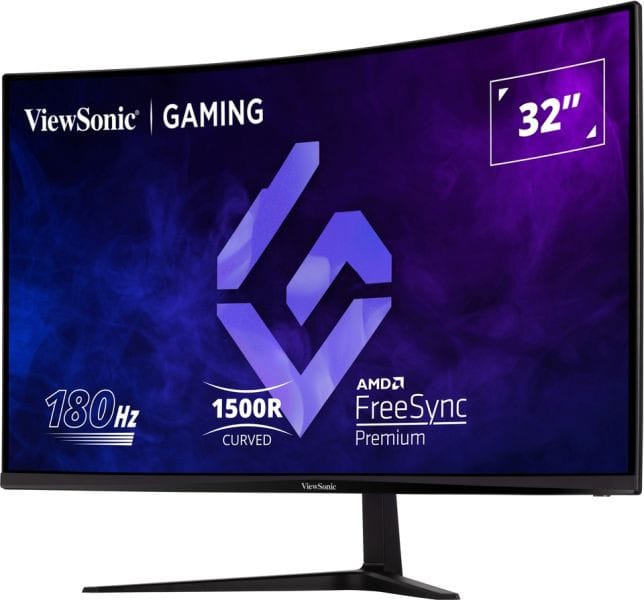 ViewSonic Moniteur de jeu Hd incurvé 32" Pouces 180Hz — image 6
