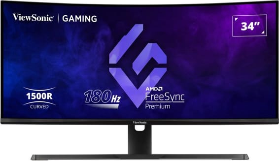 ViewSonic Moniteur Gaming incurvé 34" Pouces 180hz