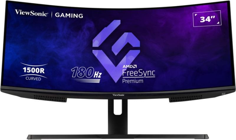 ViewSonic Moniteur Gaming incurvé 34" Pouces 180hz — image 2