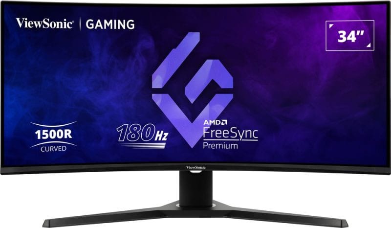 ViewSonic Moniteur Gaming incurvé 34" Pouces 180hz — image 3