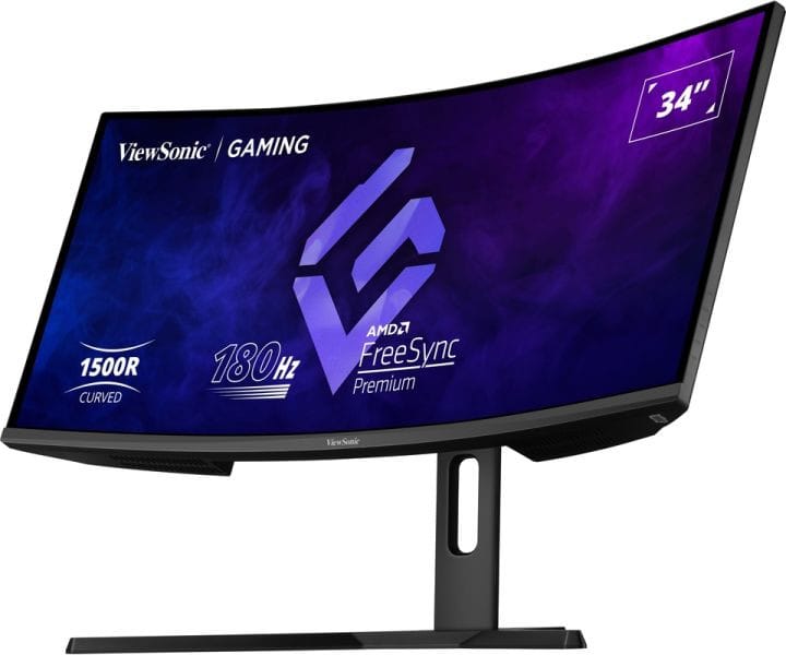 ViewSonic Moniteur Gaming incurvé 34" Pouces 180hz — image 8