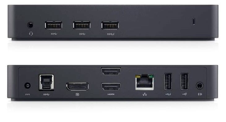 Dell USB 3.0 Ultra HD Triple Video Docking Station D3100 EUR