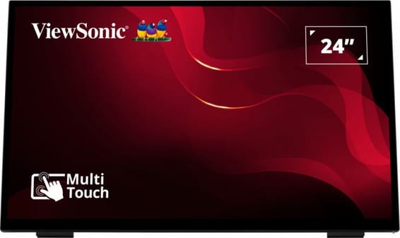 ViewSonic Moniteur Pc 24" Pouces Sans Bords
