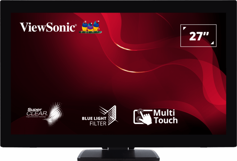 ViewSonic Moniteur pc tactile 10 points 27" Pouces — image 1
