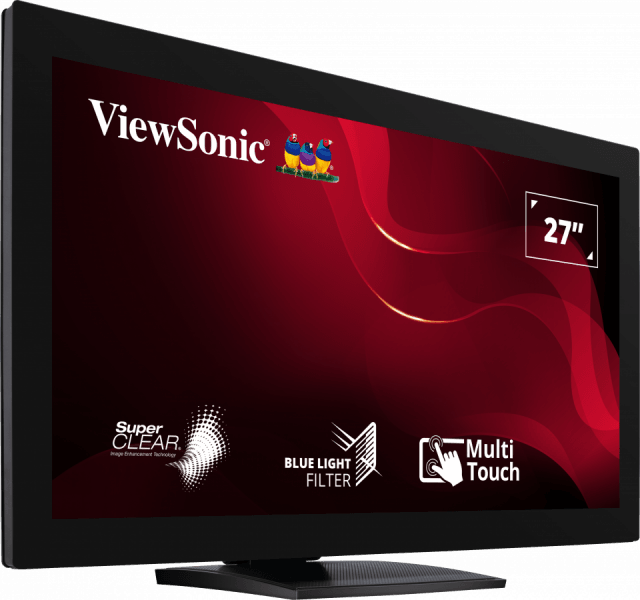 ViewSonic Moniteur pc tactile 10 points 27" Pouces — image 2