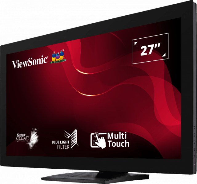 ViewSonic Moniteur pc tactile 10 points 27" Pouces — image 3