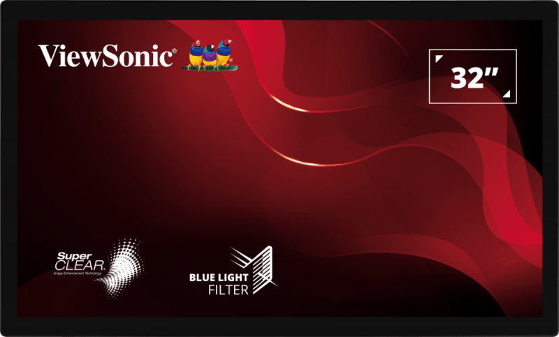 ViewSonic Moniteur Pc Tactile 32" Pouces — image 1