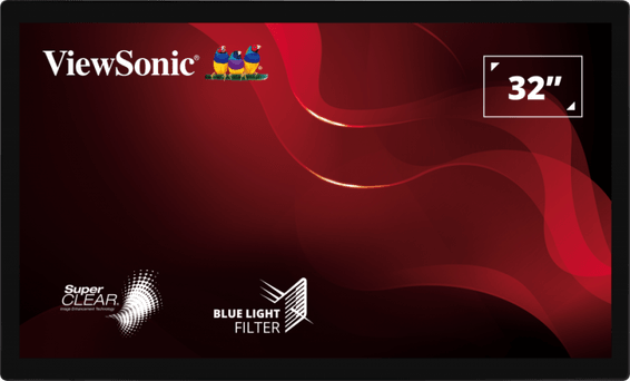 ViewSonic Moniteur Pc Tactile 32" Pouces