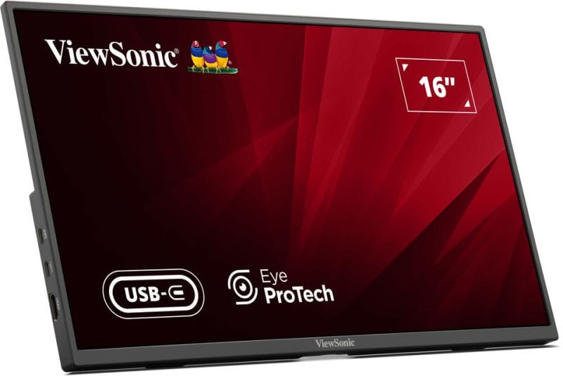 ViewSonic VA1650 Moniteur portable léger USB-C 16 pouces — image 5