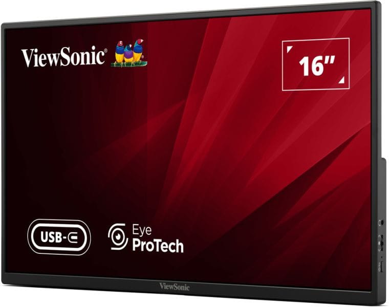 ViewSonic VA1650 Moniteur portable léger USB-C 16 pouces — image 6