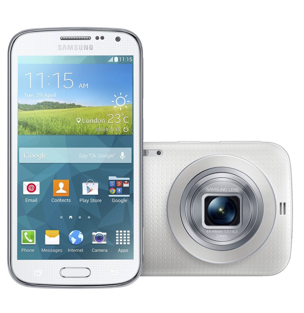 SAMSUNG APN K ZOOM S5+APN 20MPZOOM 10 WIFI 3G ANDROID BLANC