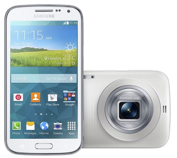 Smartphone SAMSUNG Galaxy K Zoom 20.7 MP/ 10X + Carte SD 16 GB Offerte