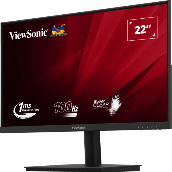 ViewSonic Moniteur 22" Pouces Full HD avec temps de réponse rapide de 1ms — image 3