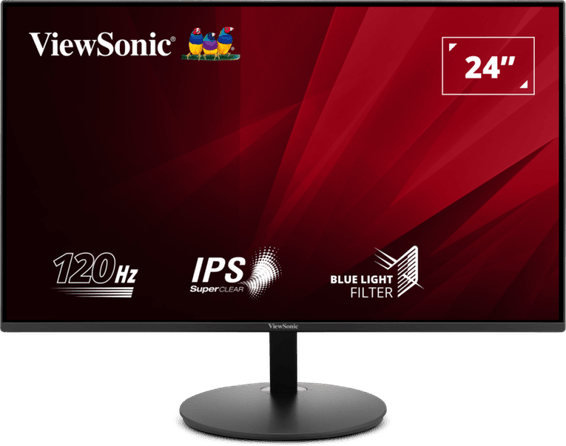 ViewSonic VA24E1-H Ecran 24 pouces Full HD 120Hz avec HDMI et VGA