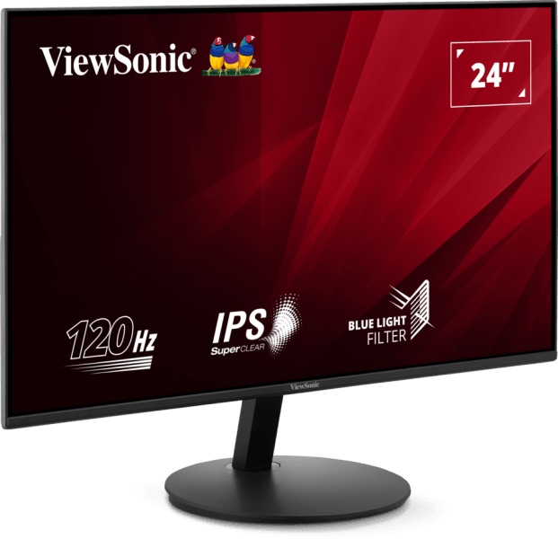 ViewSonic VA24E1-H Ecran 24 pouces Full HD 120Hz avec HDMI et VGA — image 2