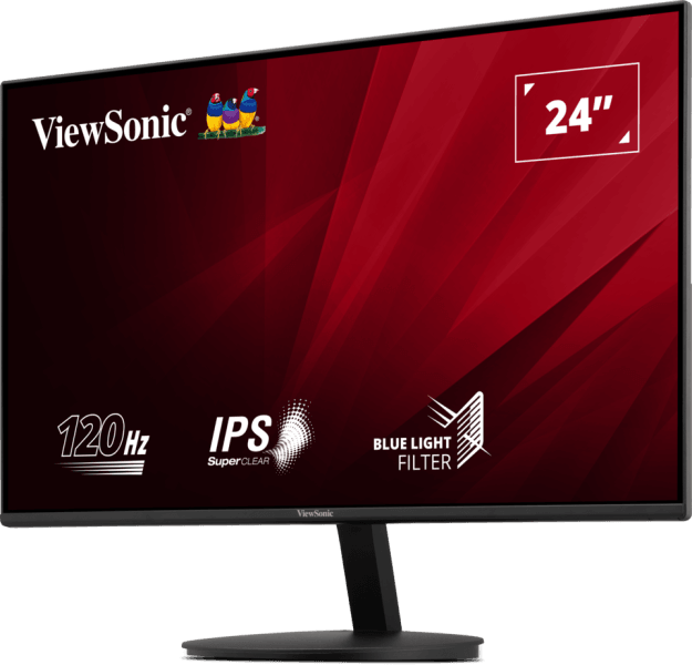 ViewSonic VA24E1-H Ecran 24 pouces Full HD 120Hz avec HDMI et VGA — image 3