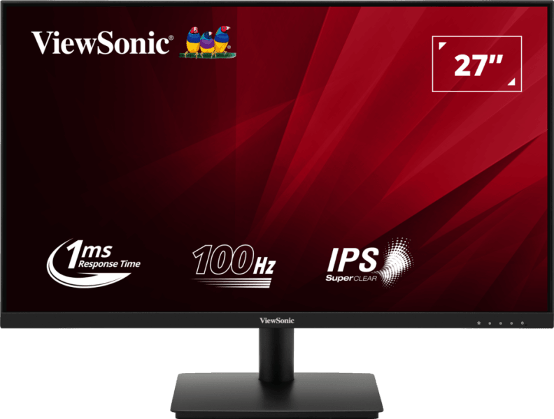 شاشة ViewSonic 27” بوصة Full HD بزمن استجابة سريع 1ms — صورة 1