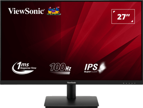 ViewSonic Moniteur 27” Pouces Full HD avec temps de réponse rapide de 1ms