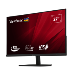 ViewSonic Moniteur 27” Pouces Full HD avec temps de réponse rapide de 1ms