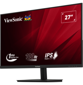 ViewSonic Moniteur 27” Pouces Full HD avec temps de réponse rapide de 1ms