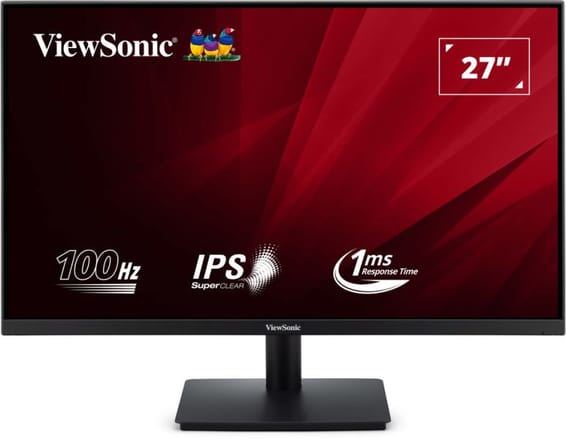 ViewSonic VA270-H-2 Moniteur Full HD 100 Hz de 27 pouces avec temps de réponse rapide de 1 ms