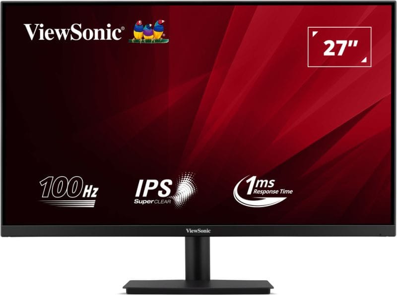 ViewSonic VA270-H-2 Moniteur Full HD 100 Hz de 27 pouces avec temps de réponse rapide de 1 ms — image 2