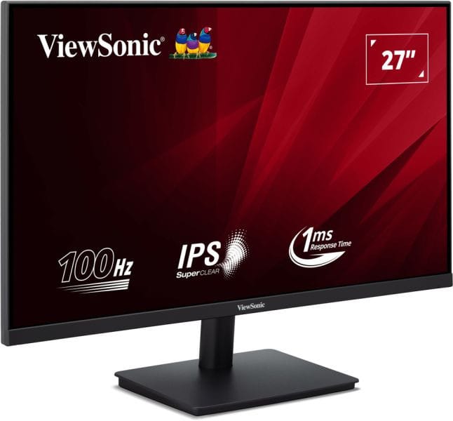 ViewSonic VA270-H-2 Moniteur Full HD 100 Hz de 27 pouces avec temps de réponse rapide de 1 ms — image 3