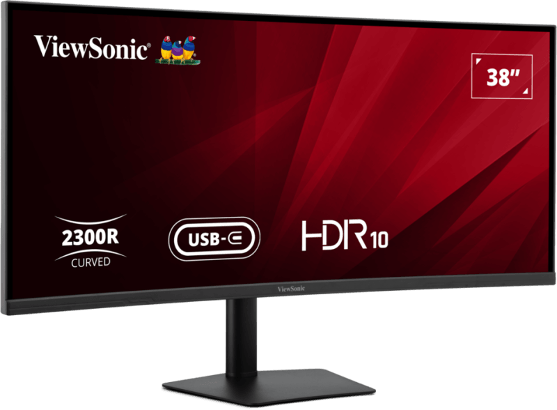 ViewSonic VA3820C Moniteur incurvé 38" UWQHD+ 21:9 avec hub USB-C — image 2