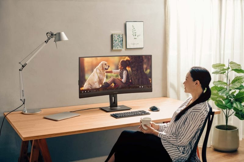 ViewSonic VA3820C Moniteur incurvé 38" UWQHD+ 21:9 avec hub USB-C — image 15