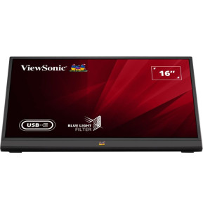ViewSonic Moniteur Portable Léger USB-C de 16" Pouces