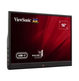 ViewSonic Moniteur Portable Léger USB-C de 16" Pouces