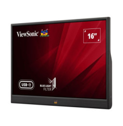 ViewSonic Moniteur Portable Léger USB-C de 16" Pouces