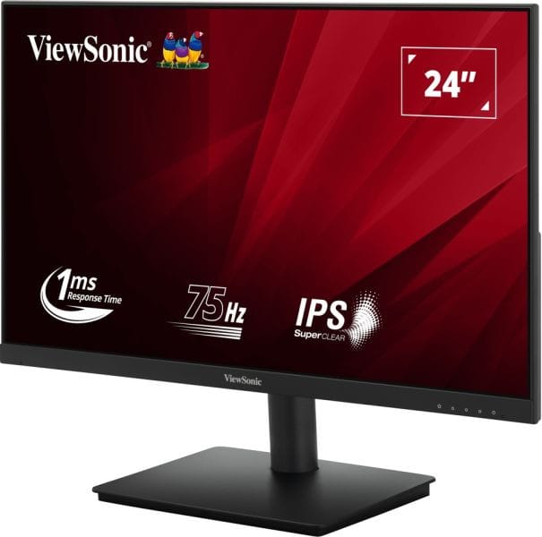 ViewSonic VA240-H-2 Moniteur Full HD 75 Hz de 24 pouces avec temps de réponse rapide de 1 ms — image 2
