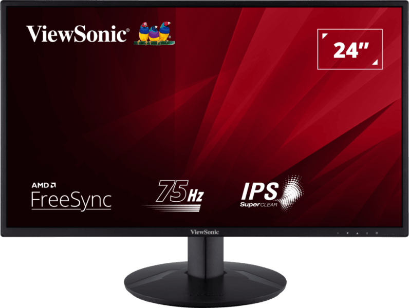 ViewSonic Moniteur IPS 24" Pouces 1080p Full HD — image 1