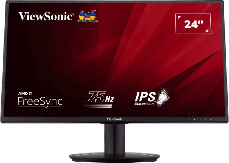 ViewSonic Moniteur IPS 24" Pouces 1080p Full HD — image 2