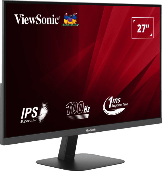 ViewSonic Moniteur 27" Pouces 2K QHD avec temps de réponse rapide de 1ms — image 2