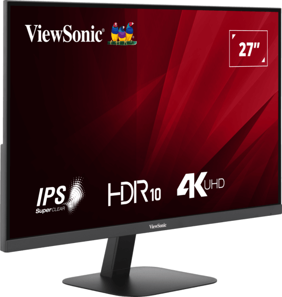 ViewSonic Moniteur UHD 27" Pouces 4K avec HDR 10 et double HDMI et DisplayPort — image 2