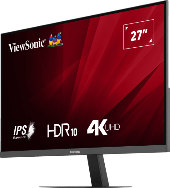 ViewSonic Moniteur UHD 27" Pouces 4K avec HDR 10 et double HDMI et DisplayPort — image 3