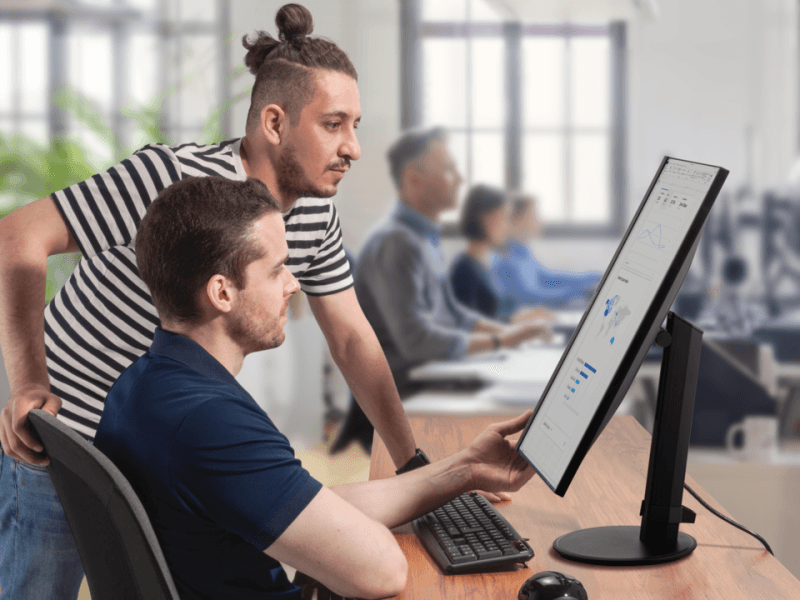 ViewSonic Moniteur 27" Pouces QHD 100Hz avec deux haut-parleurs — image 13