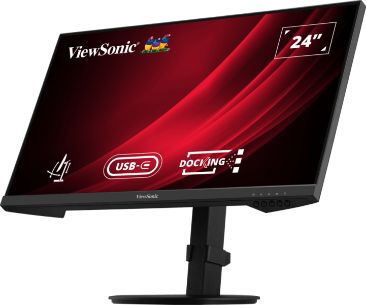 ViewSonic VG2409U-2 Écran station d'accueil, ergonomique de 24 pouces Full HD avec Hub USB-C — image 5
